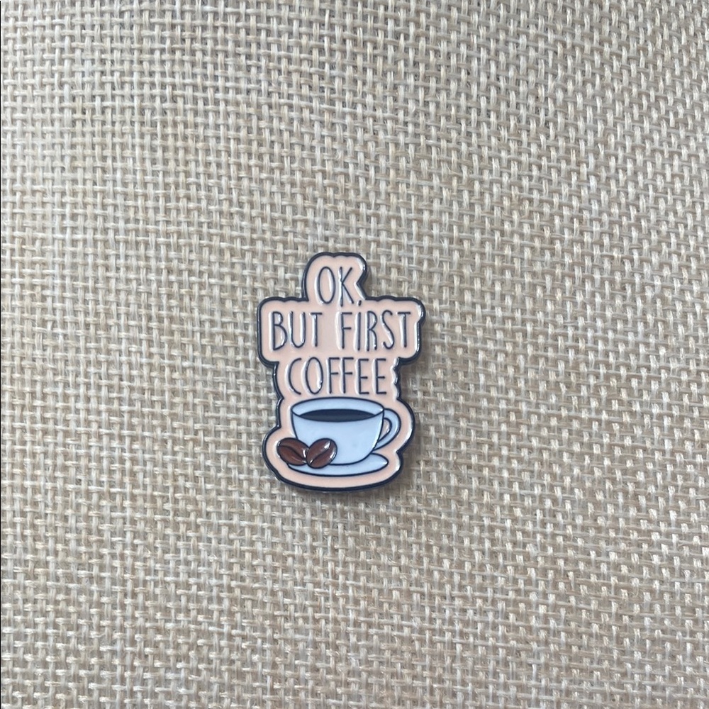 3/$15 Cute Coffee Pin